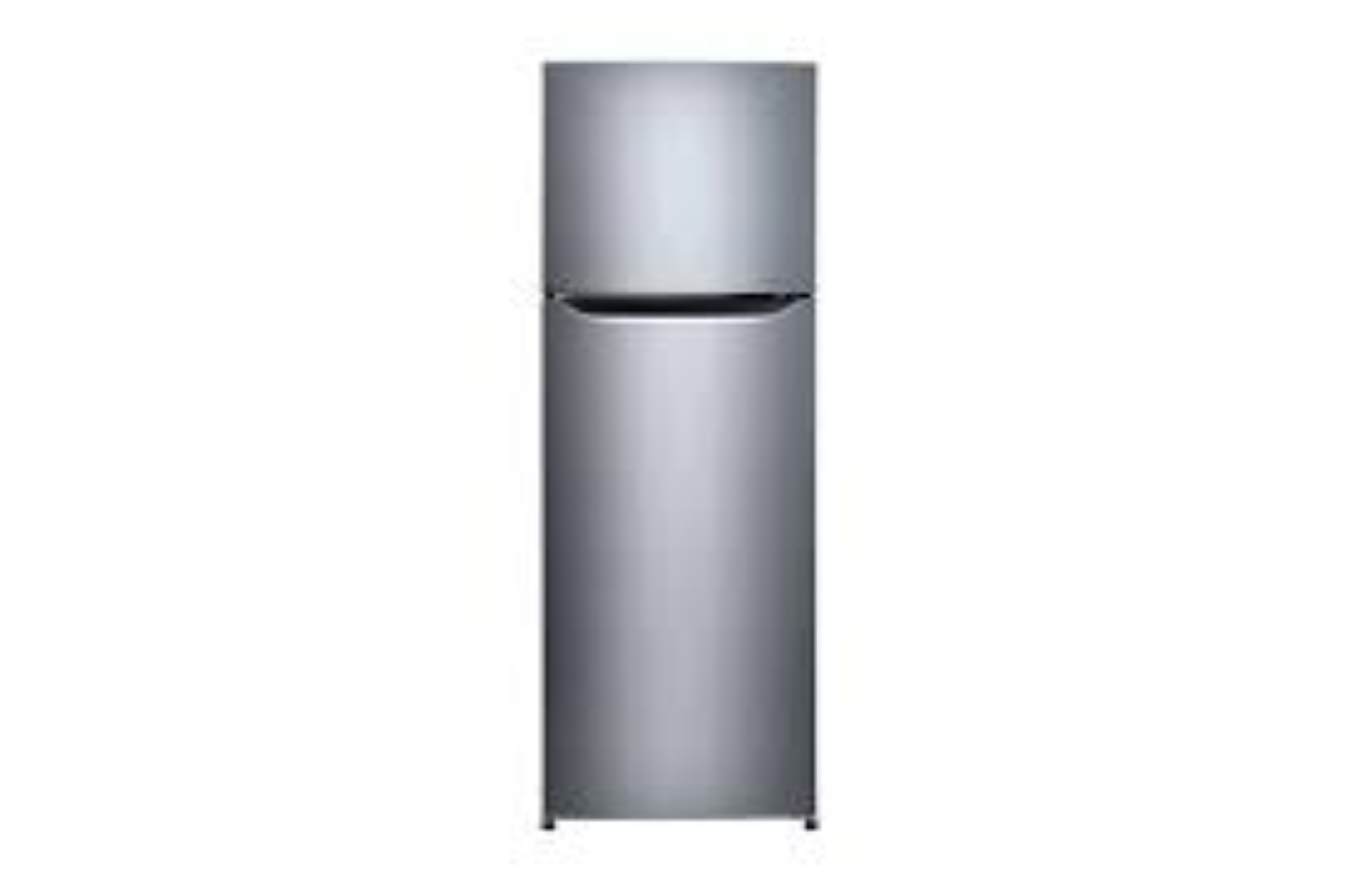 LG GN-B262PFSF-266L/9.39ft³ Double Door Fridge - Shiny Silver